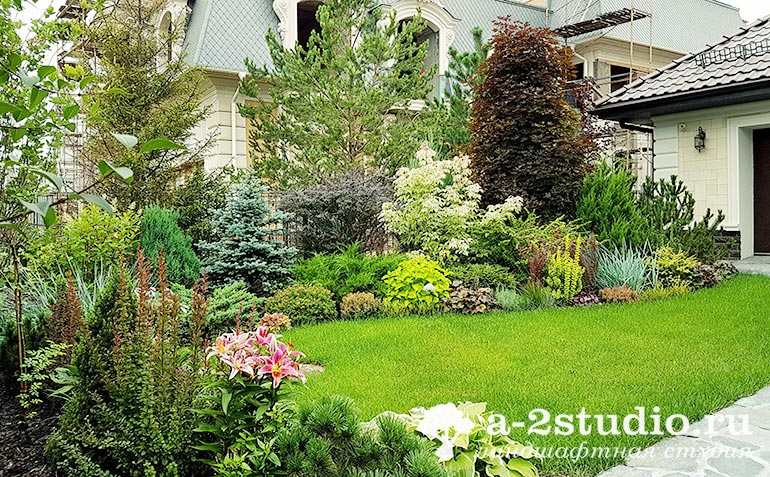 Ландшафтный дизайн садового участка